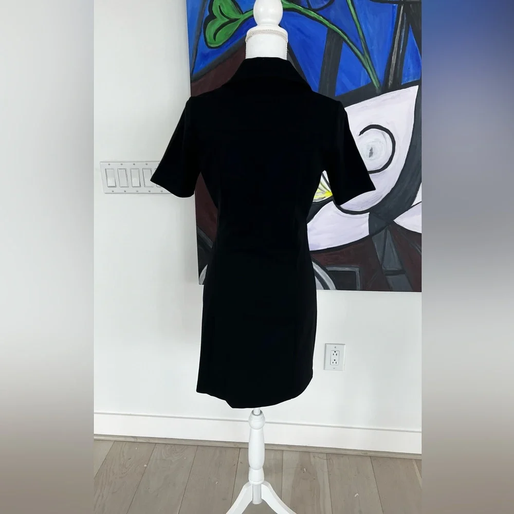 MICHAEL KORS Stretch Ponte Shirtdress Size S